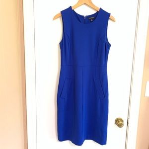 LAND’S END Electric Blue Shift Dress Size 6P